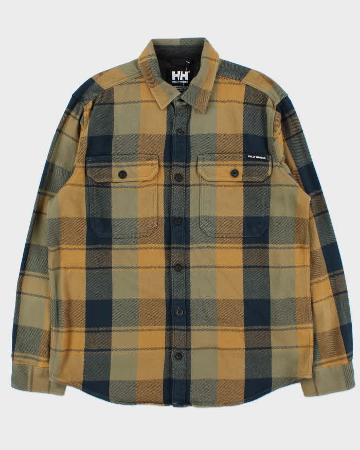 Helly Hansen Plaid Heavyweight Long Sleeve Flannel Shirt - XL