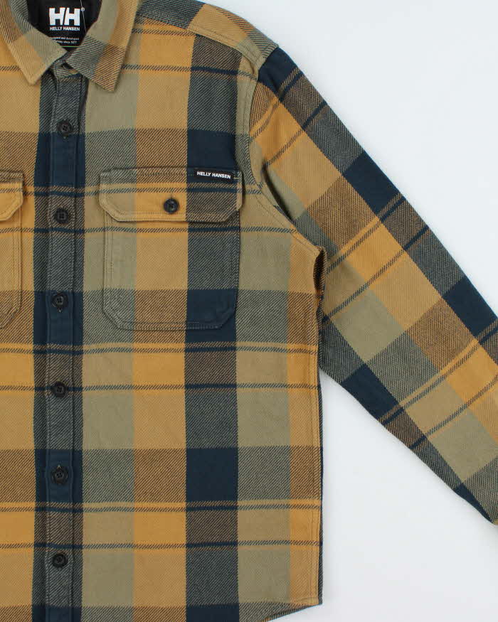 Helly Hansen Plaid Heavyweight Long Sleeve Flannel Shirt - XL