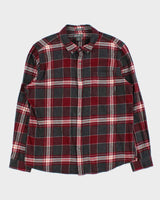 Vintage Eddie Bauer Plaid Classic Fit Long Sleeve Flannel Shirt - L