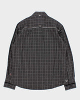 Vintage Y2K 00s English Laundry Christopher Wicks Hand Sewn Check Long Sleeve Shirt - XL