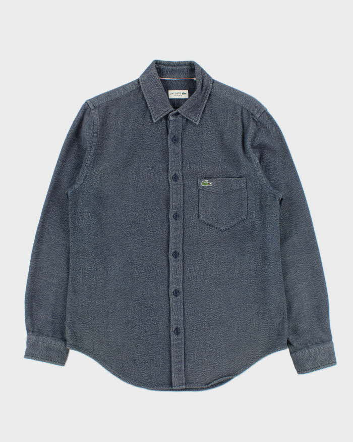 Vintage Lacoste Heavyweight Chambray Long Sleeve Shirt - S