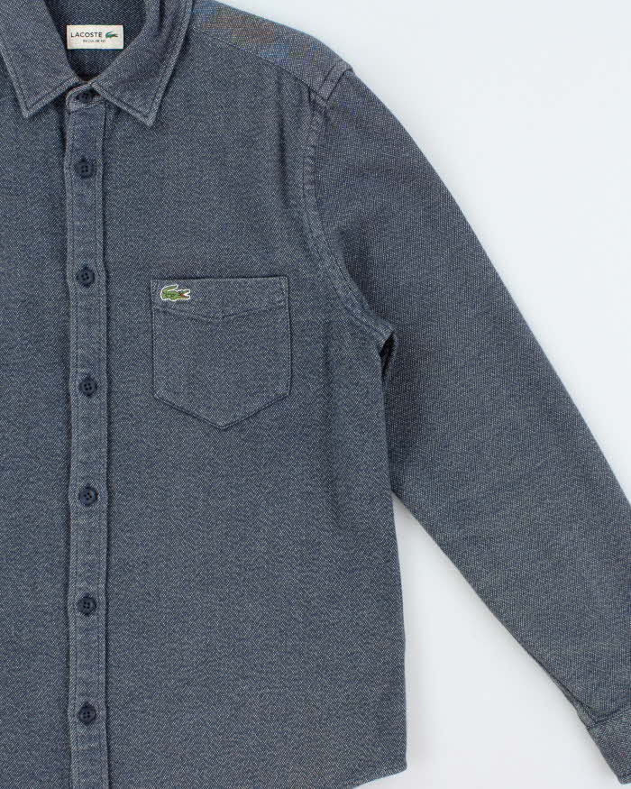 Vintage Lacoste Heavyweight Chambray Long Sleeve Shirt - S