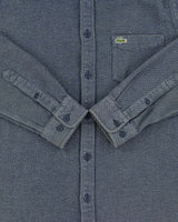Vintage Lacoste Heavyweight Chambray Long Sleeve Shirt - S