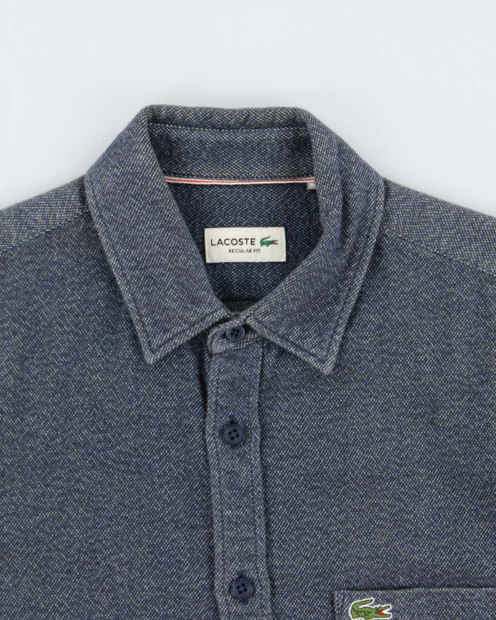 Vintage Lacoste Heavyweight Chambray Long Sleeve Shirt - S