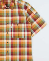 Deadstock 1980s Levi's White Tab Check Short Sleeve Shirt - M