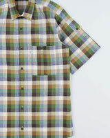 Deadstock 1980s Levi's White Tab Check Short Sleeve Shirt - M