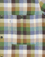 Deadstock 1980s Levi's White Tab Check Short Sleeve Shirt - M