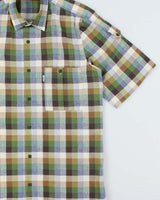 Deadstock 1980s Levi's White Tab Check Short Sleeve Shirt - L