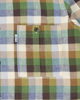 Deadstock 1980s Levi's White Tab Check Short Sleeve Shirt - L