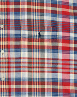 Vintage 1990s Ralph Lauren Checked Short Sleeve Shirt - XL