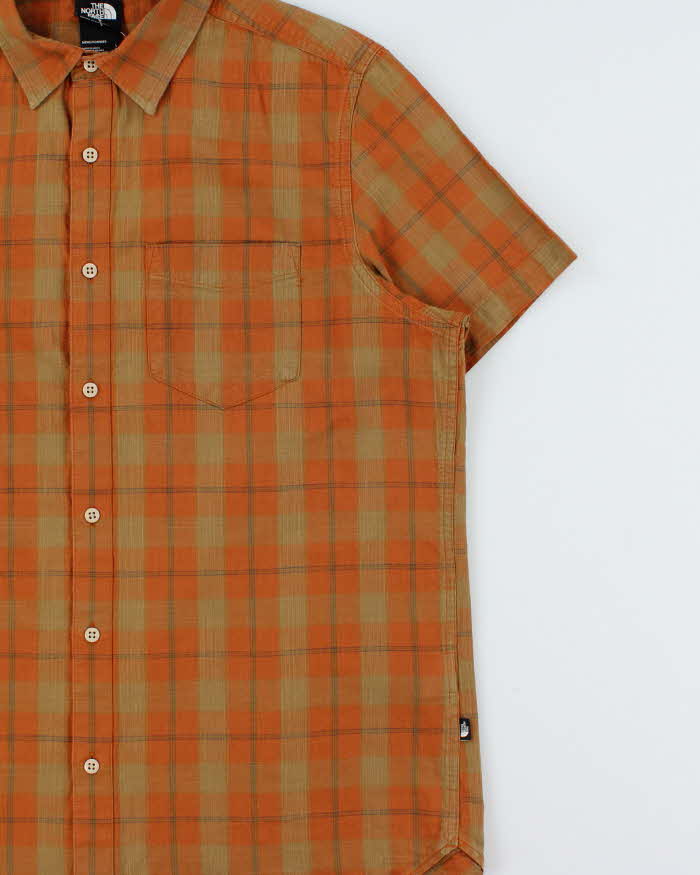 The North Face Checked Short Sleeve Shirt - L