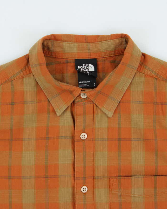 The North Face Checked Short Sleeve Shirt - L