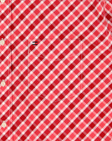 Vintage 1990s Tommy Hilfiger Checked Short Sleeve Shirt - L