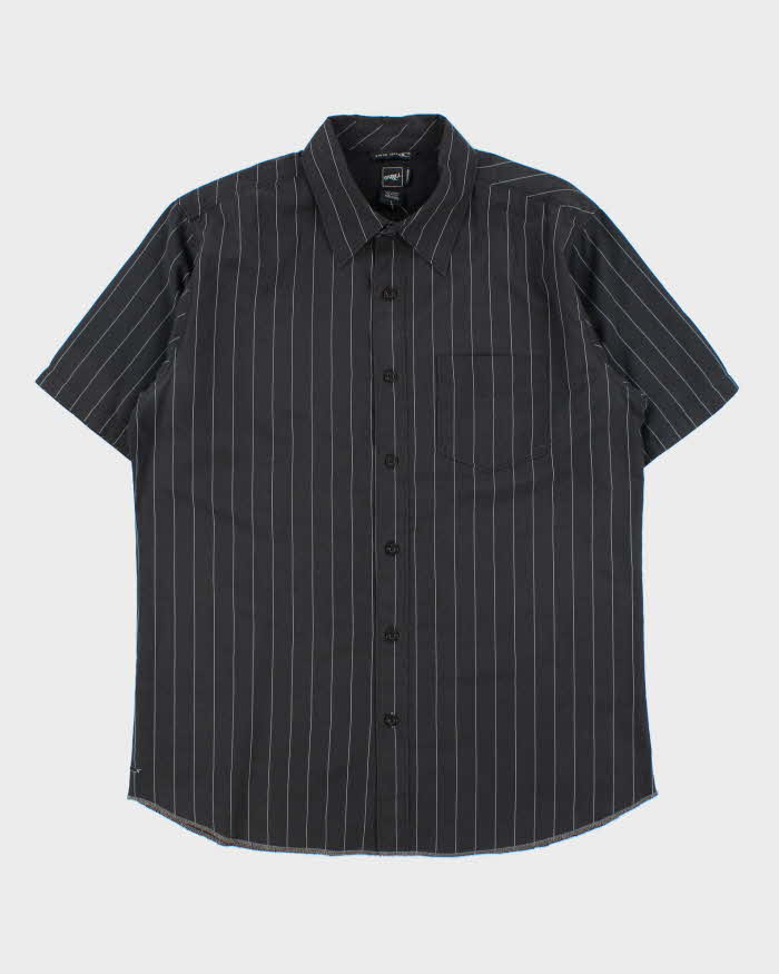 Vintage Y2k 00s O'neill Stripe Short Sleeve Shirt - M