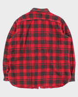 Vintage Y2K 00s Polo Ralph Lauren Heavyweight Plaid Long Sleeve Flannel Shirt - XXL