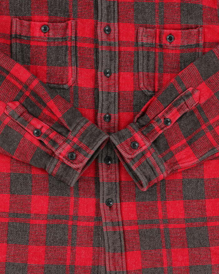 Vintage Y2K 00s Polo Ralph Lauren Heavyweight Plaid Long Sleeve Flannel Shirt - XXL
