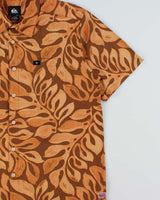 Vintage Quiksilver Floral Short Sleeve Shirt - L