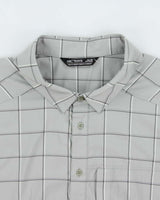 Vintage Arc'teryx 'Reil' Window Pane Check Short Sleeve Technical Shirt - XL