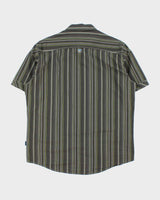 Vintage Y2K 00s Kuhl Suncel Striped Short Sleeve Shirt - M