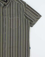 Vintage Y2K 00s Kuhl Suncel Striped Short Sleeve Shirt - M