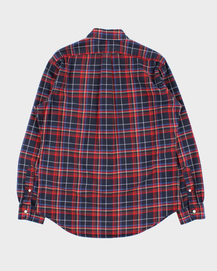 Vintage Y2K 00s Ralph Lauren Tartan Classic Fit Long Sleeve Shirt - M