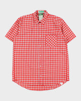 DSWT 1980s Benetton Check Short Sleeve Shirt - L