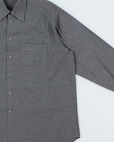 Vintage 1990s Giorgio Armani Le Collezioni Chambray Long Sleeve Shirt - L