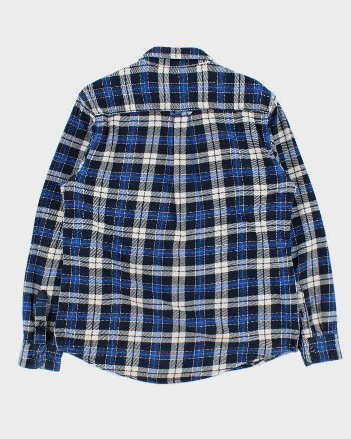 Vintage Orvis Heavyweight Plaid Long Sleeve Flannel Over Shirt - M