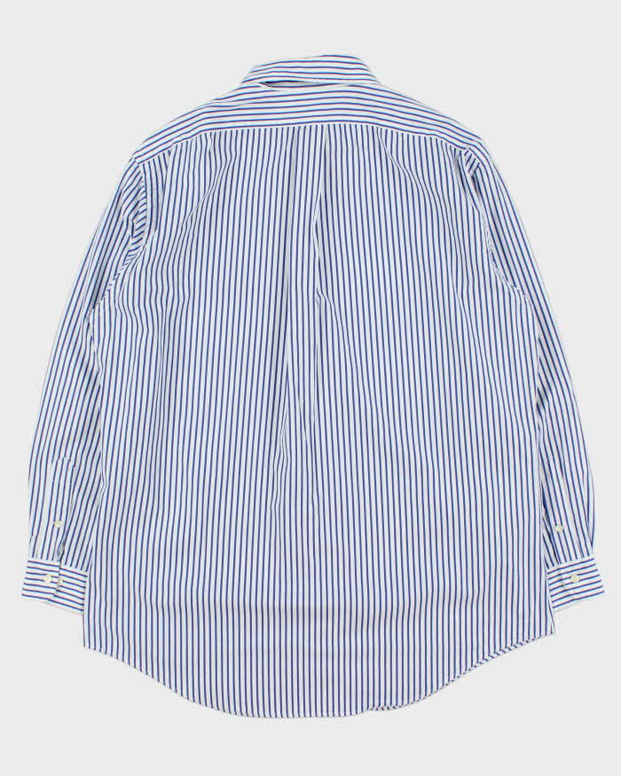 Vintage Y2K 00s Ralph Lauren Classic Fit Striped Long Sleeve Shirt - XXL