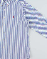 Vintage Y2K 00s Ralph Lauren Classic Fit Striped Long Sleeve Shirt - XXL