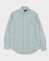 Vintage Ralph Lauren Tattersal Check Long Sleeve Shirt - S