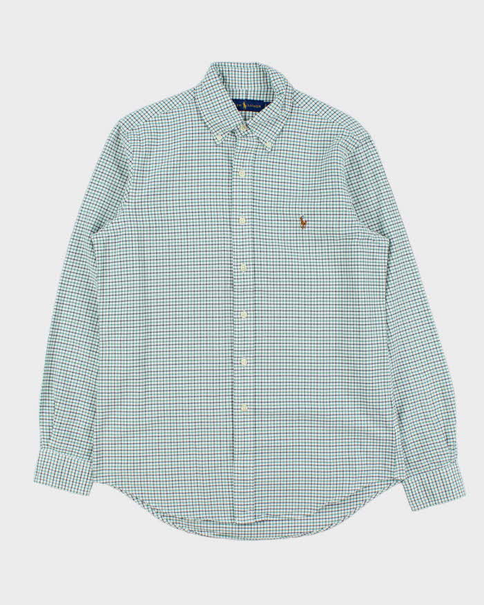 Vintage Ralph Lauren Tattersal Check Long Sleeve Shirt - S