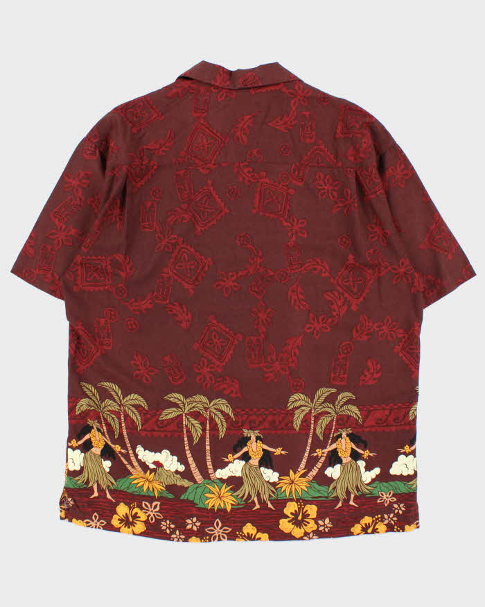 Vintage 2000s Quicksilver Hawaiian Shirt - M