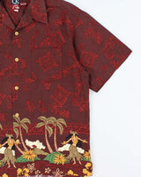 Vintage 2000s Quicksilver Hawaiian Shirt - M