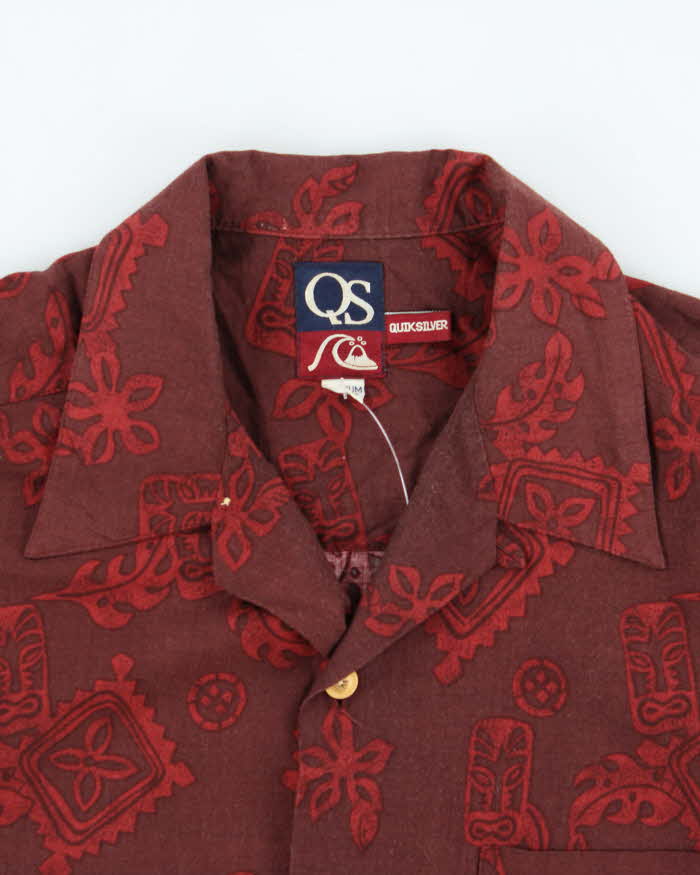 Vintage 2000s Quicksilver Hawaiian Shirt - M
