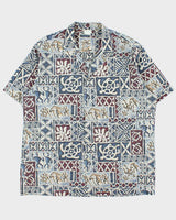 Vintage 1980s Jade Fashion Hawaiian Shirt - XL
