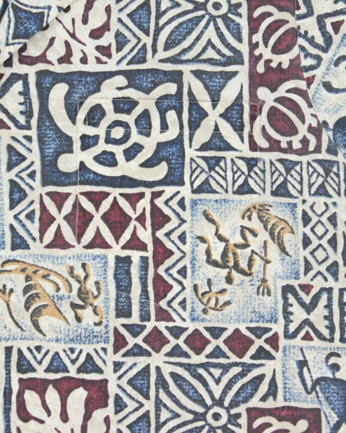 Vintage 1980s Jade Fashion Hawaiian Shirt - XL