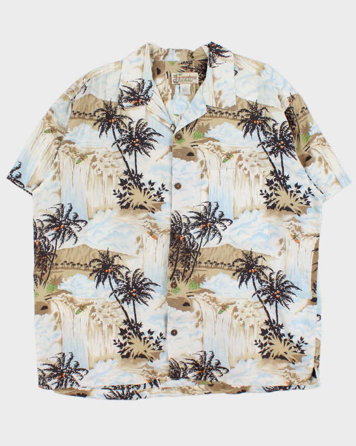 Vintage Y2K 00s Patagonia Organic Kayak Hawaiian Shirt - XL