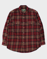 Vintage Field &amp; Stream Heavyweight Flannel Shirt - M