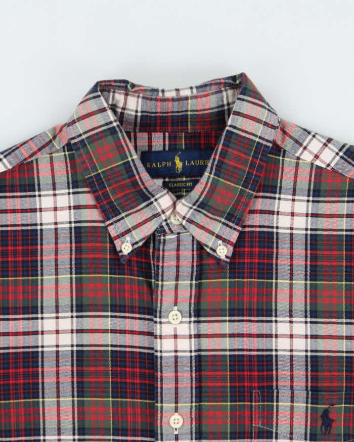Vintage Ralph Lauren Check Long Sleeve Shirt - L