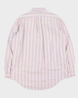 Vintage 1990s Ralph Lauren Striped Long Sleeve Shirt - L