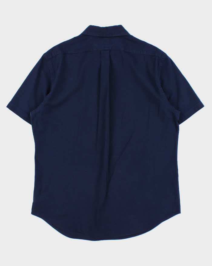 Vintage Ralph Lauren Slim Fit Seer Sucker Short Sleeve Shirt - XL