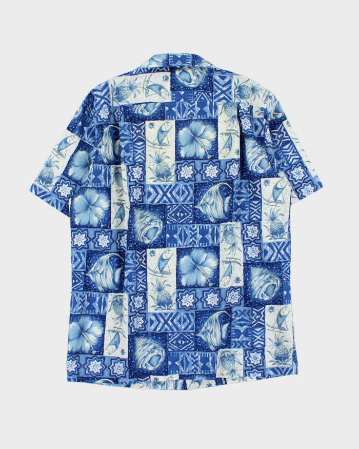 Vintage 1980s RJC Made In USA Hawaiian Shirt - M