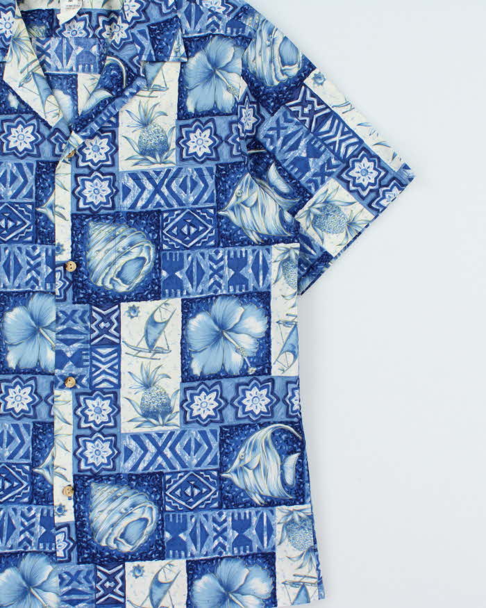 Vintage 1980s RJC Made In USA Hawaiian Shirt - M