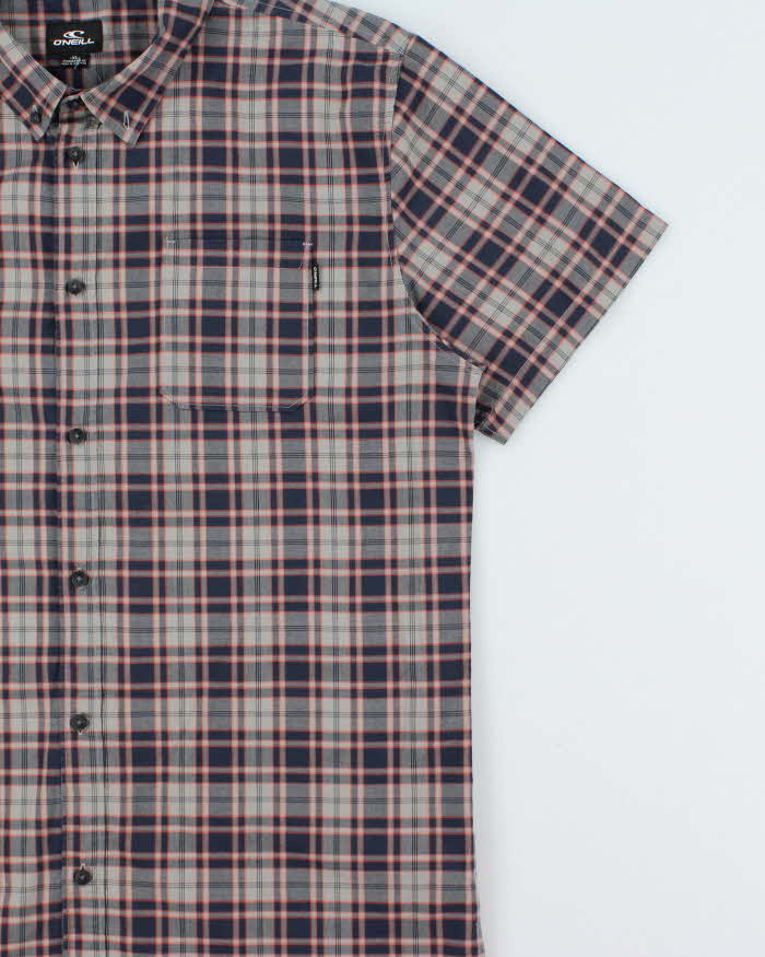 Vintage 00s O'Neill Check Short Sleeve Shirt - XL
