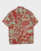 Vintage 1980s The Beach Boys Sherry Halt Aloha Hawaiian Shirt - S