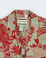Vintage 1980s The Beach Boys Sherry Halt Aloha Hawaiian Shirt - S