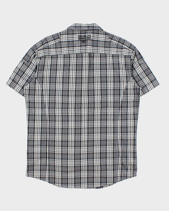 Vintage Y2K 00s Ecko UNTLD Plaid Short Sleeve Shirt - L