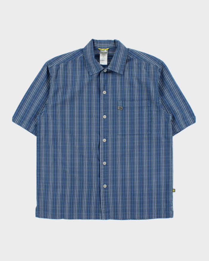 Vintage Y2K 00s The North Face A5 Series Striped Short Sleeve Shirt - S