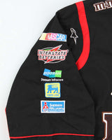 Vintage Y2K 00s JH Design M&amp;M Kyle Busch Nascar Short Sleeve Racing Shirt - XXL